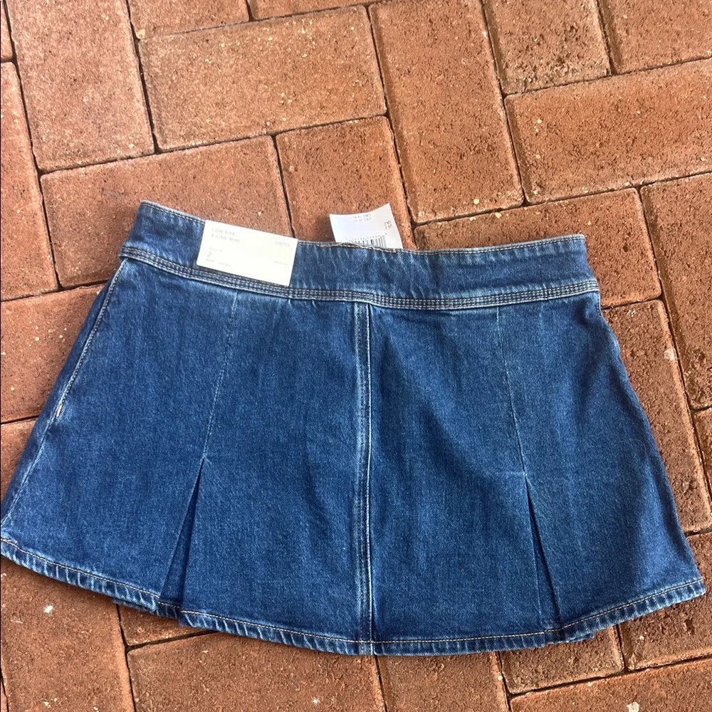 American Eagle Outfitters Blue Denim Skirt - Picture 5 of 5